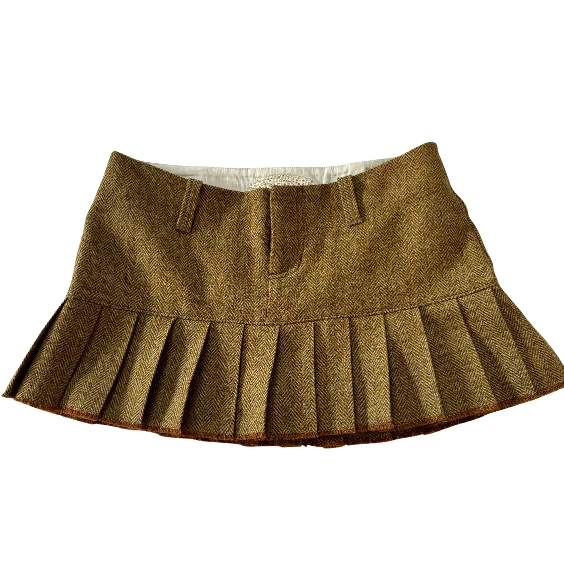 2000s Pleated Mini (S/M)