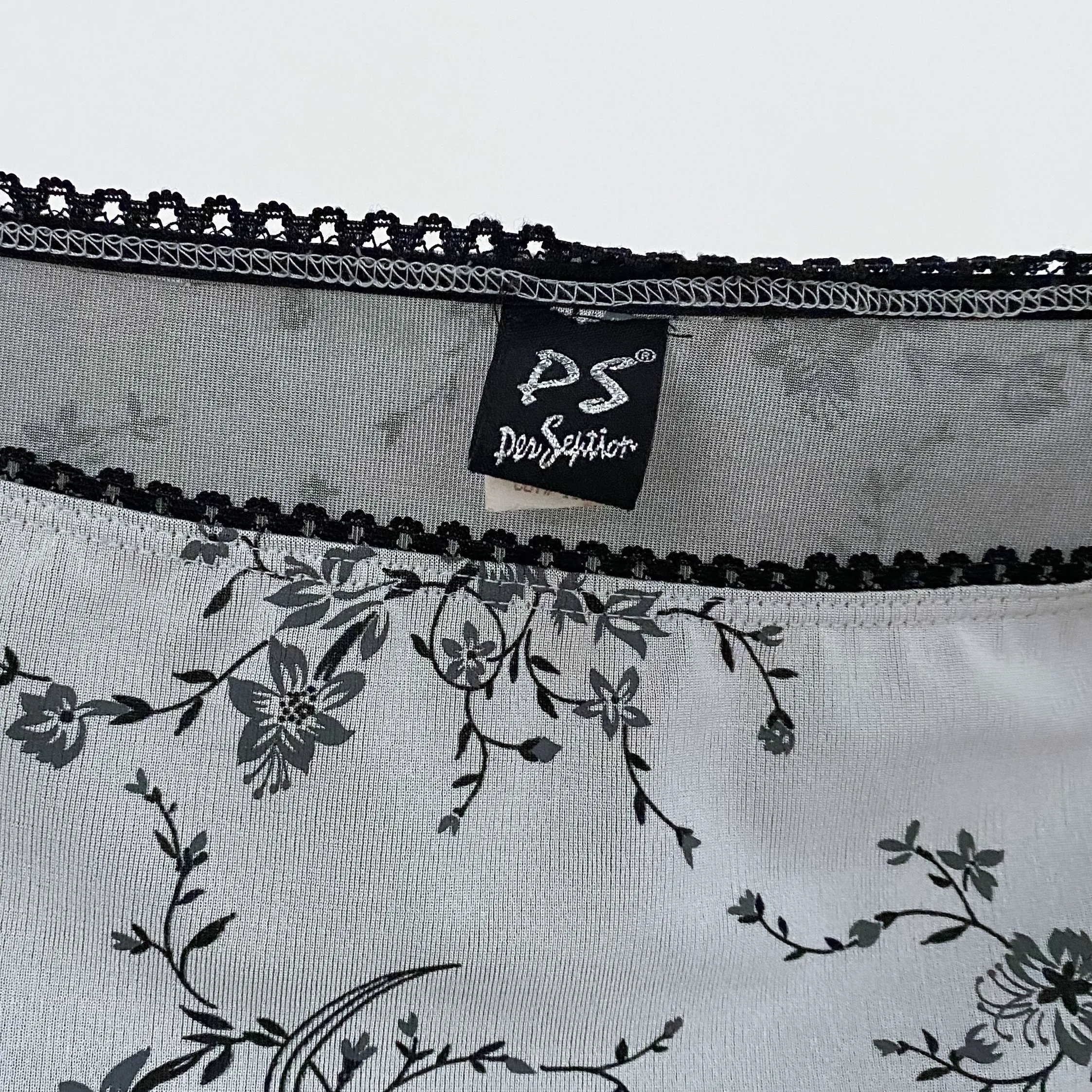 90's Floral Skirt - Small