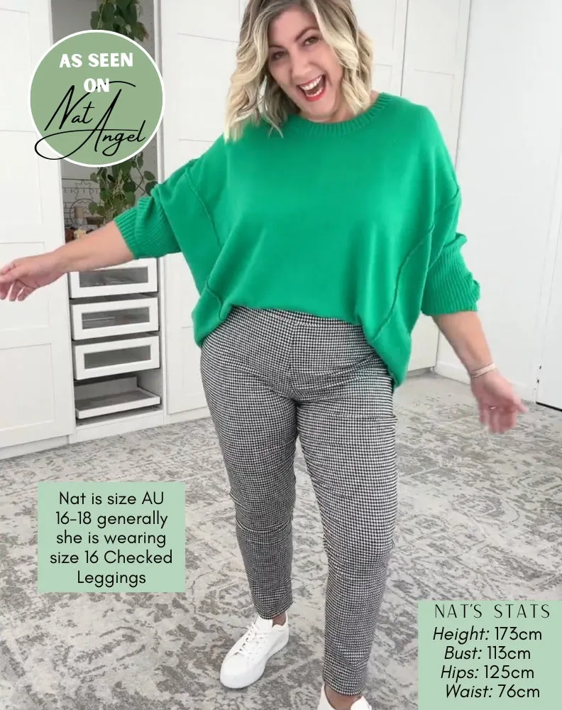 Checked Leggings