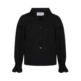 Cotton Blouse Geneva, Black