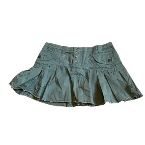Diesel Utility Cargo Pleated Mini Skirt (S)