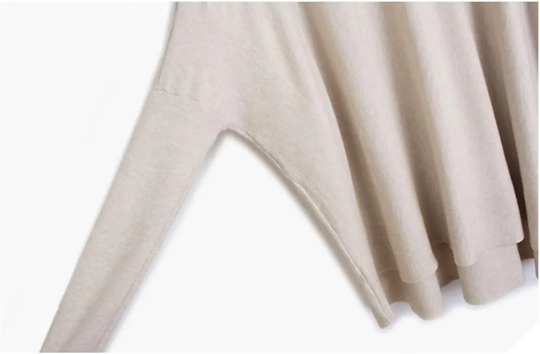 Disimlarl Women Turtleneck Loose Big Size Chic Sweater Bottoming Oversized Winter Sweaters