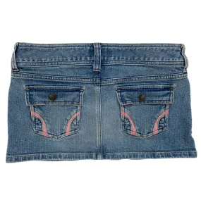Early 2000's Low Rise Denim Mini (S)