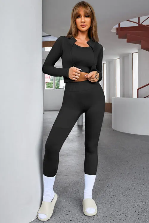 Highly Stretchy Active Set 3-Pcs