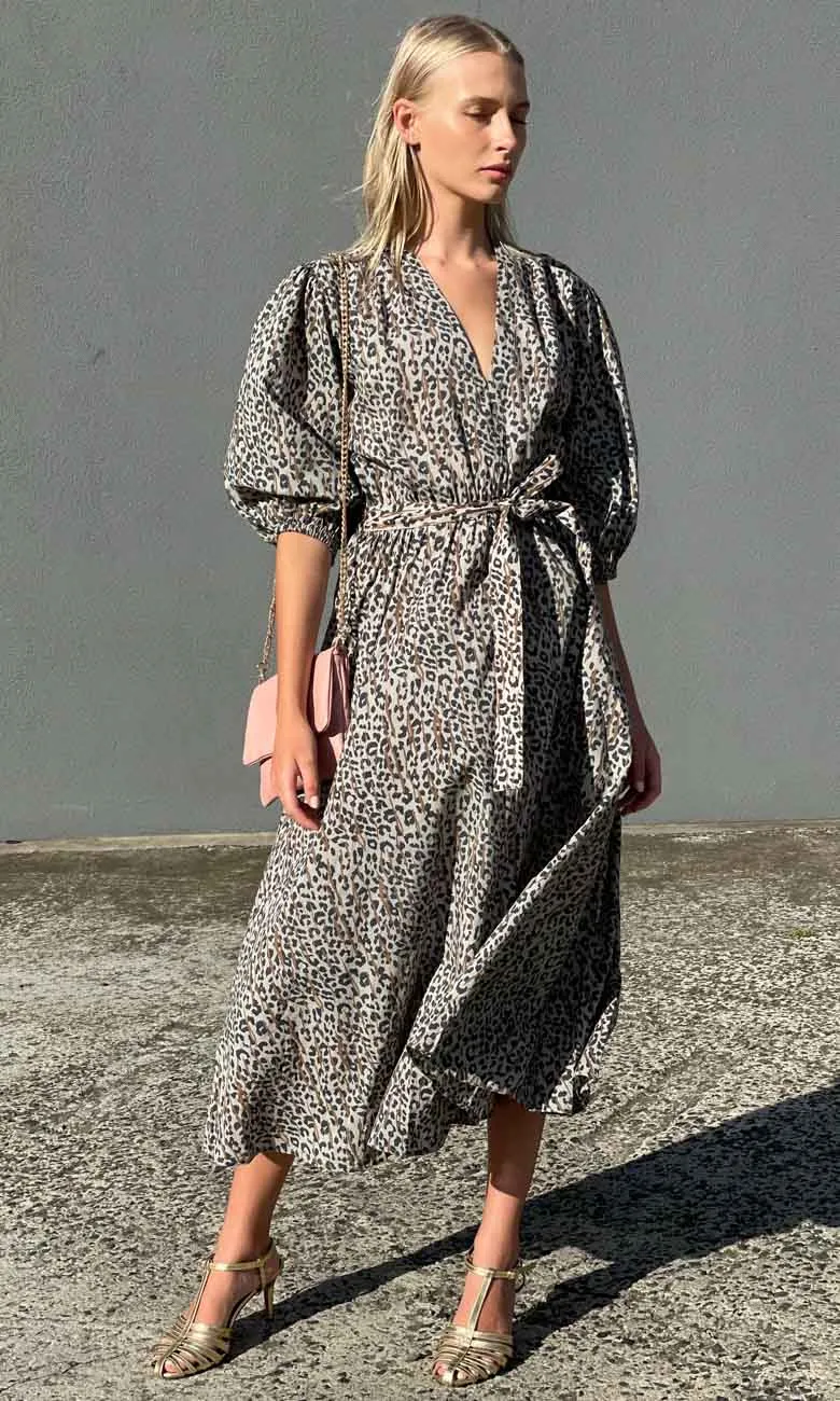 HOSS Amrita Naturals Animal Print Dress