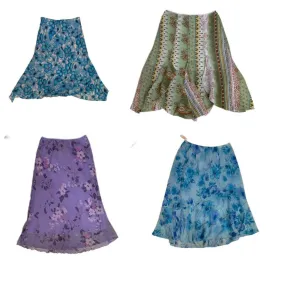Italian Bale y2k fairy printed skirts , (RX046)