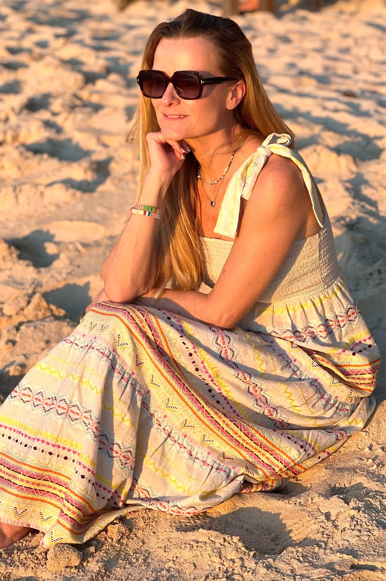 Jacquard Sundress | Multi