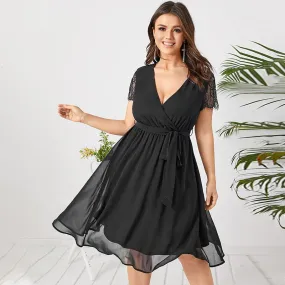 Lace Chiffon Bohemian Sundress