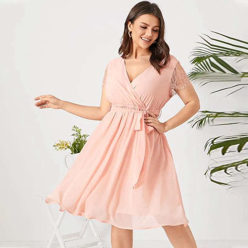 Lace Chiffon Bohemian Sundress