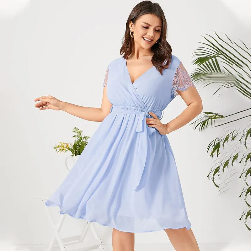 Lace Chiffon Bohemian Sundress