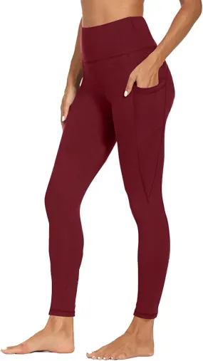 Leggings With Pockets For Women Comfortable And Stretchy Pants High Waisted Leggings Workout Plus Size Yoga Pants
