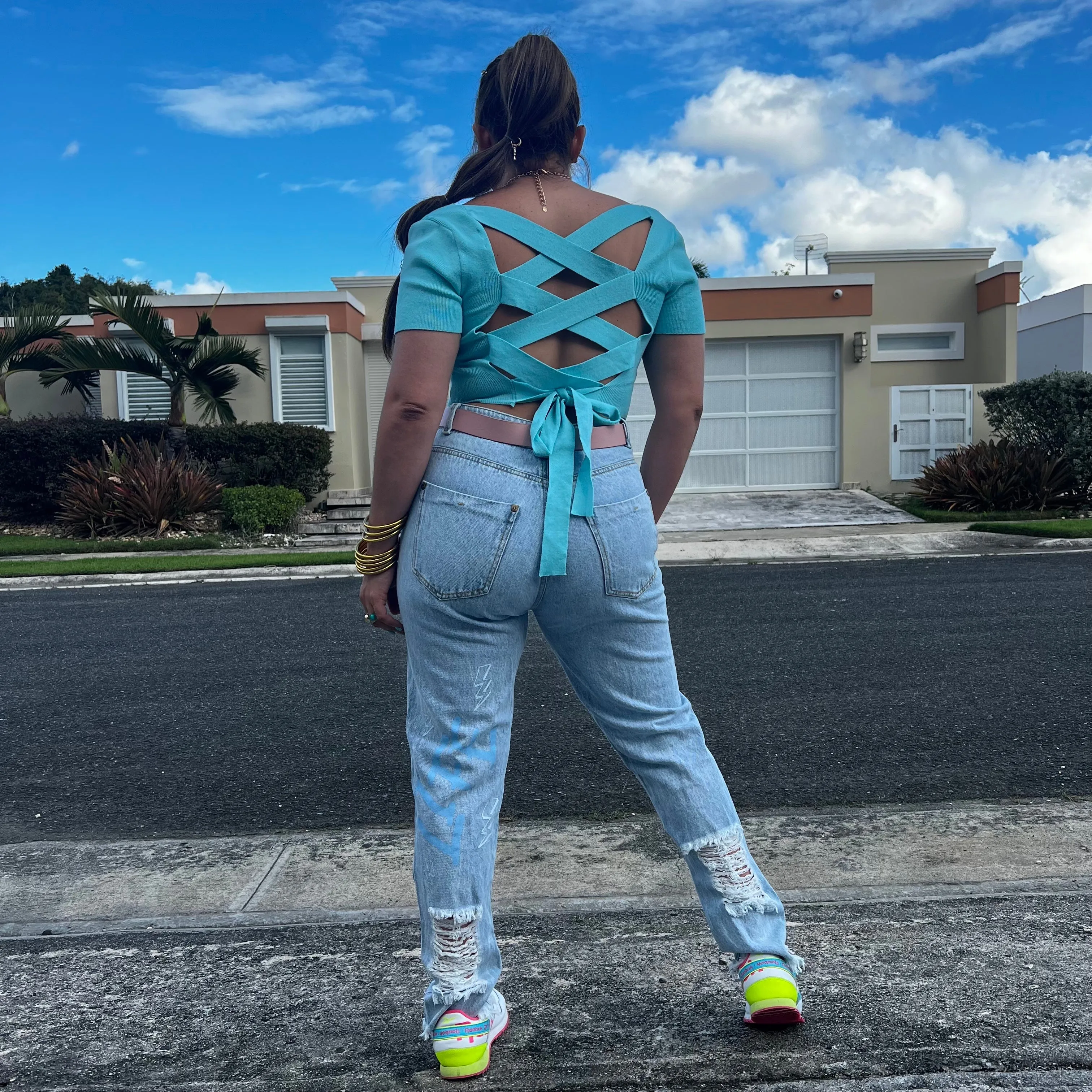 LIVE Rigid Boyfriend Jean