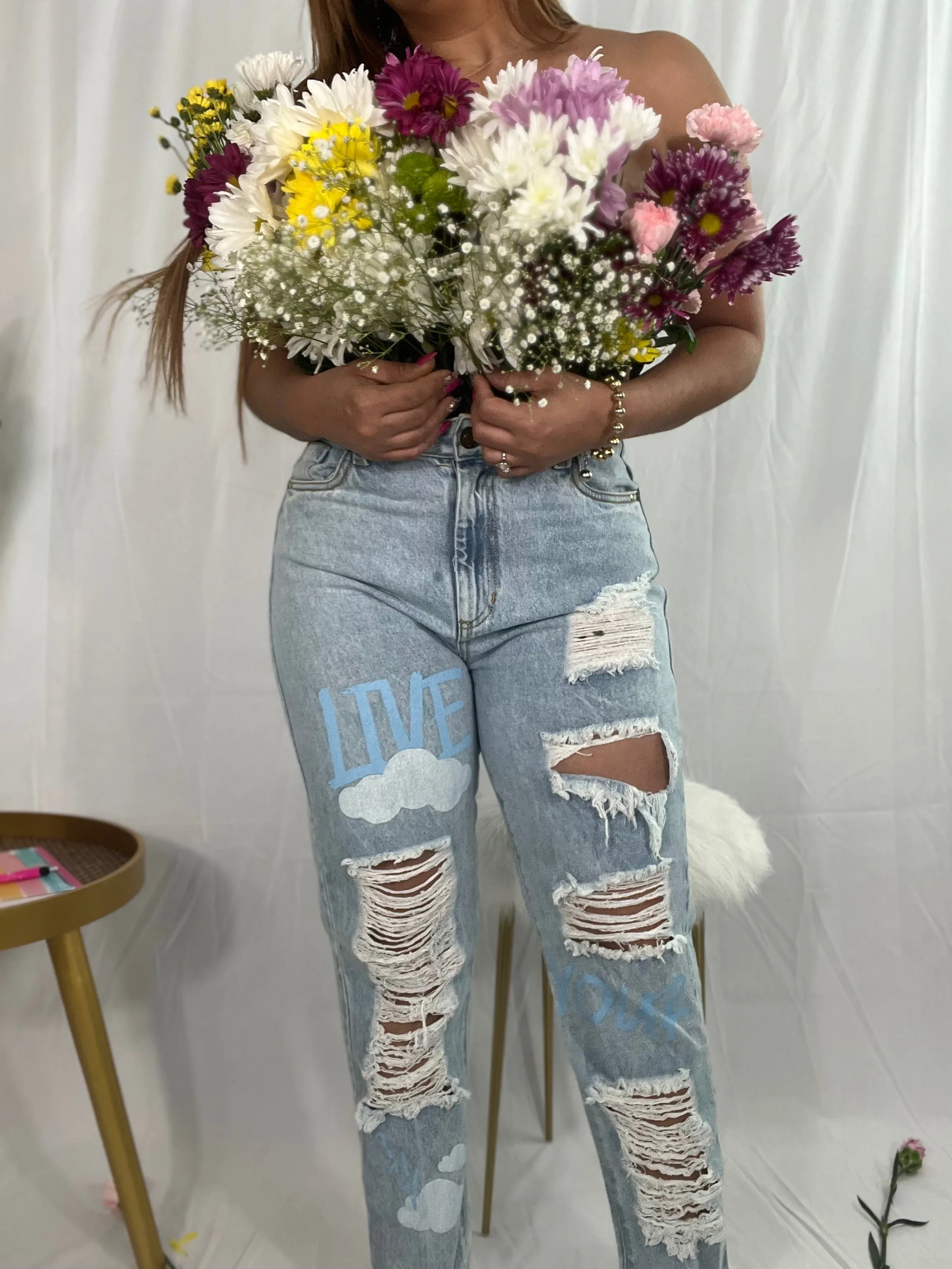 LIVE Rigid Boyfriend Jean