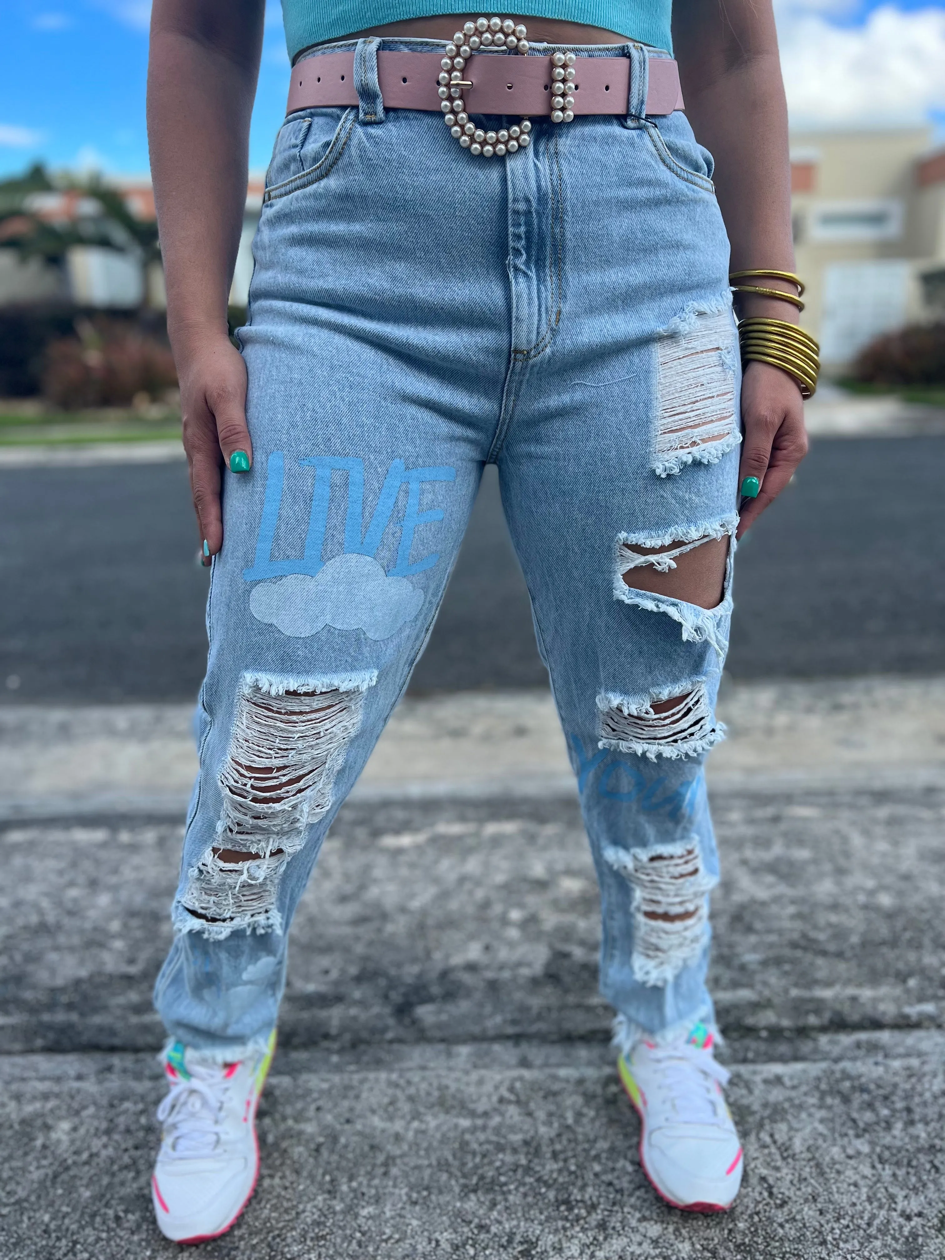 LIVE Rigid Boyfriend Jean