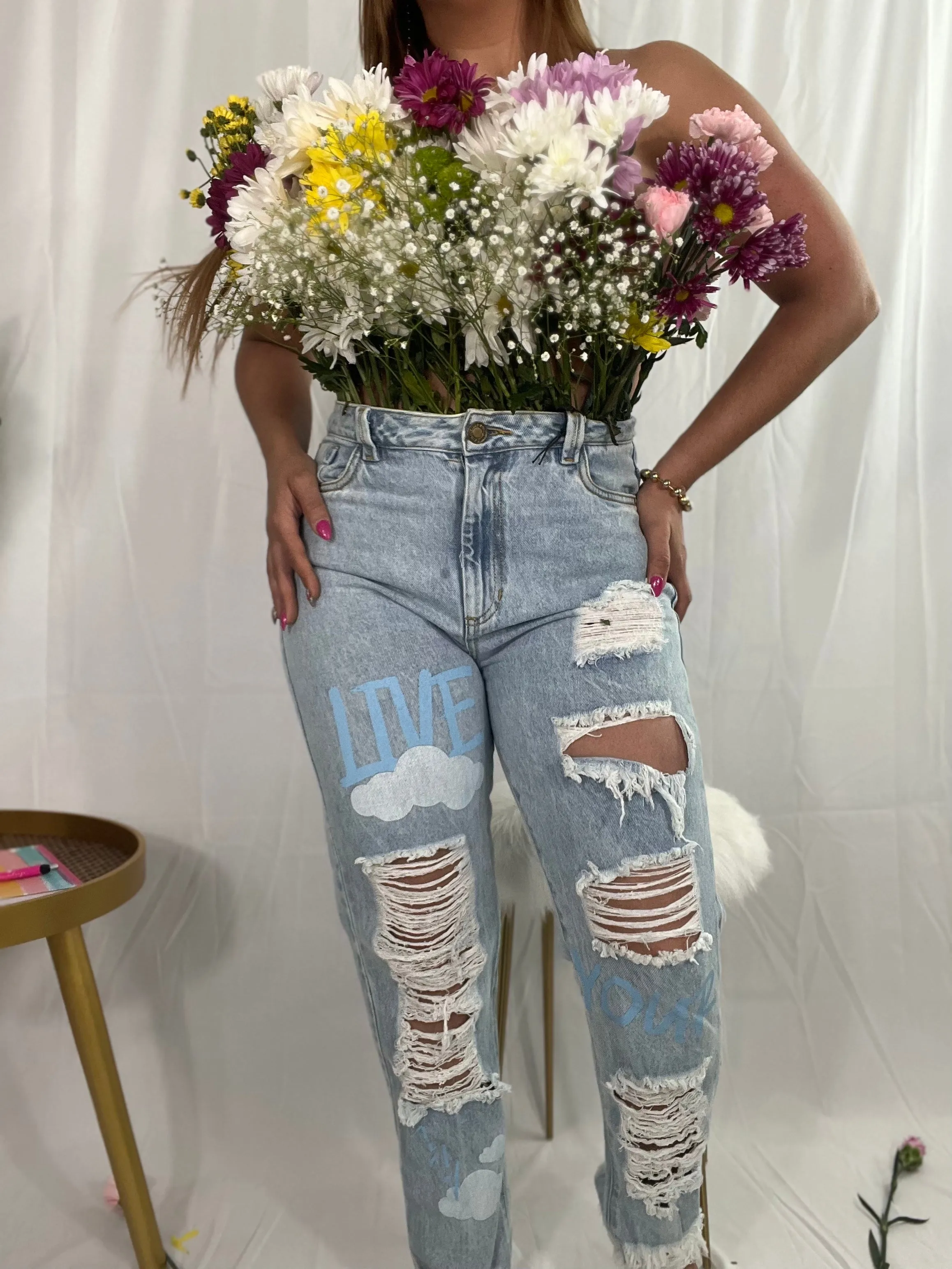 LIVE Rigid Boyfriend Jean