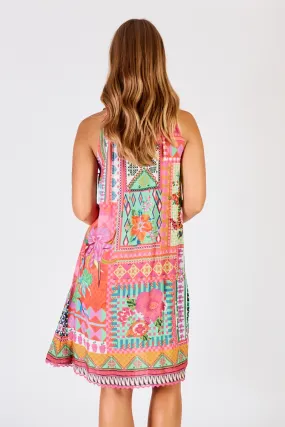 Lula Life Vivone Sundress Melon