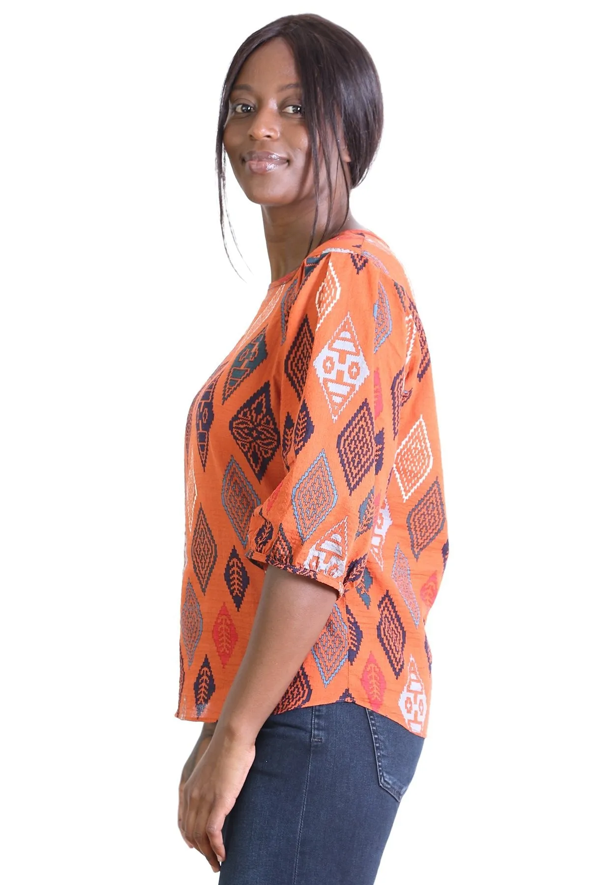 Maya Blouse Orange