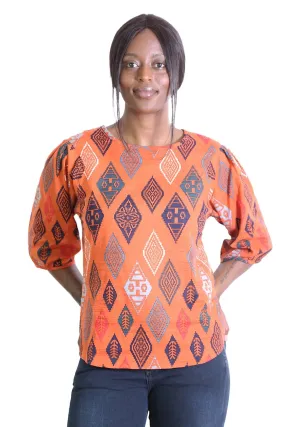 Maya Blouse Orange