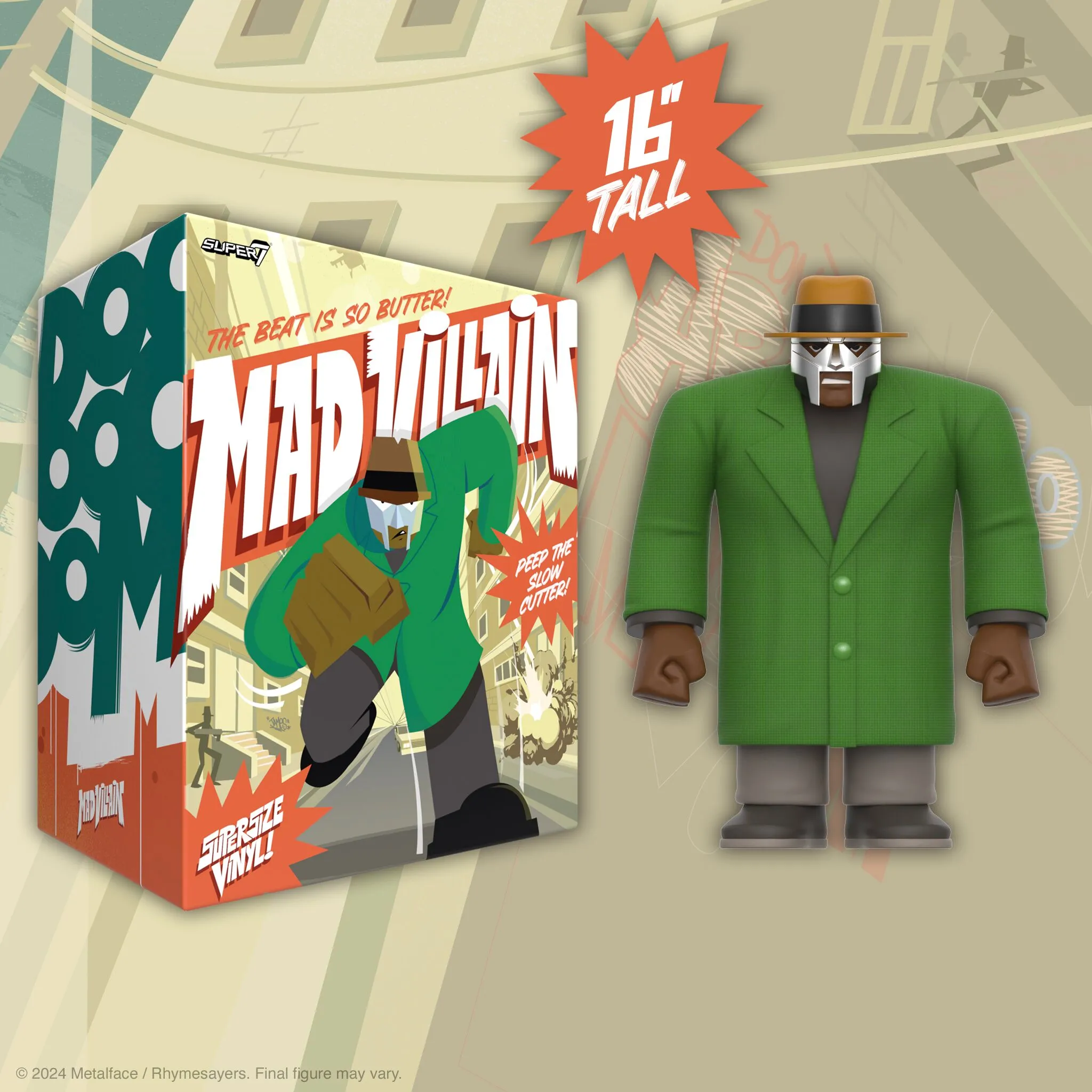 MF DOOM SuperSize Vinyl - MF DOOM x MADLIB: MADVILLAIN