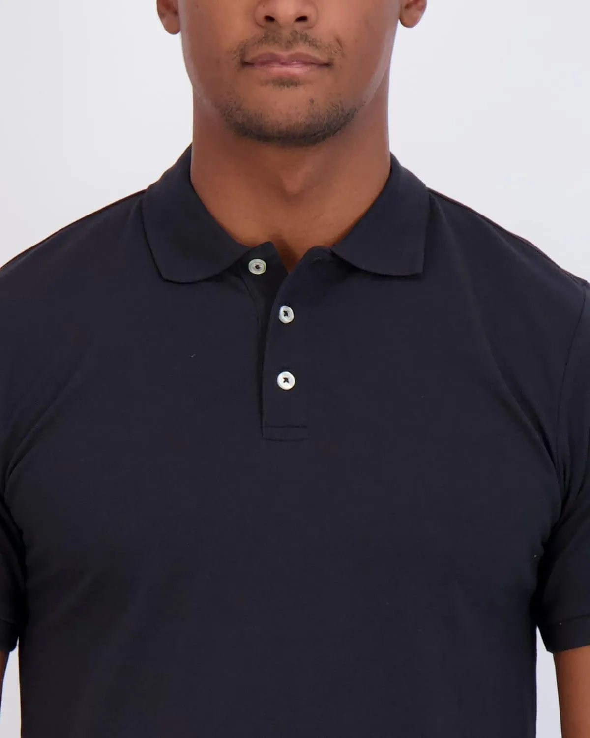 Real Essentials 3 & 4 Pack: Men's Cotton Pique Short Sleeve Polo Shirt - Performance Polo (Available in Big & Tall)