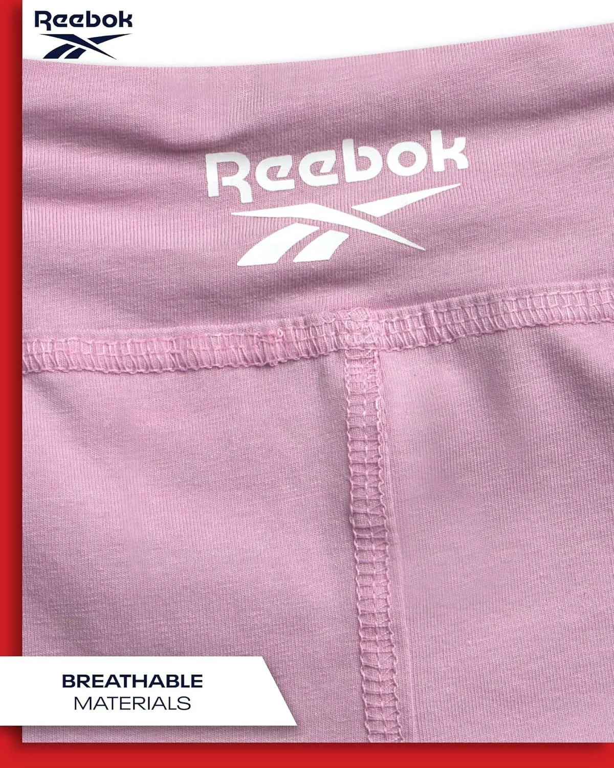 Reebok Girls Leggings - Athletic Performance Cotton Leggings - Stretchy Yoga Pants for Girls Dance Tights (Sizes: 7-12)