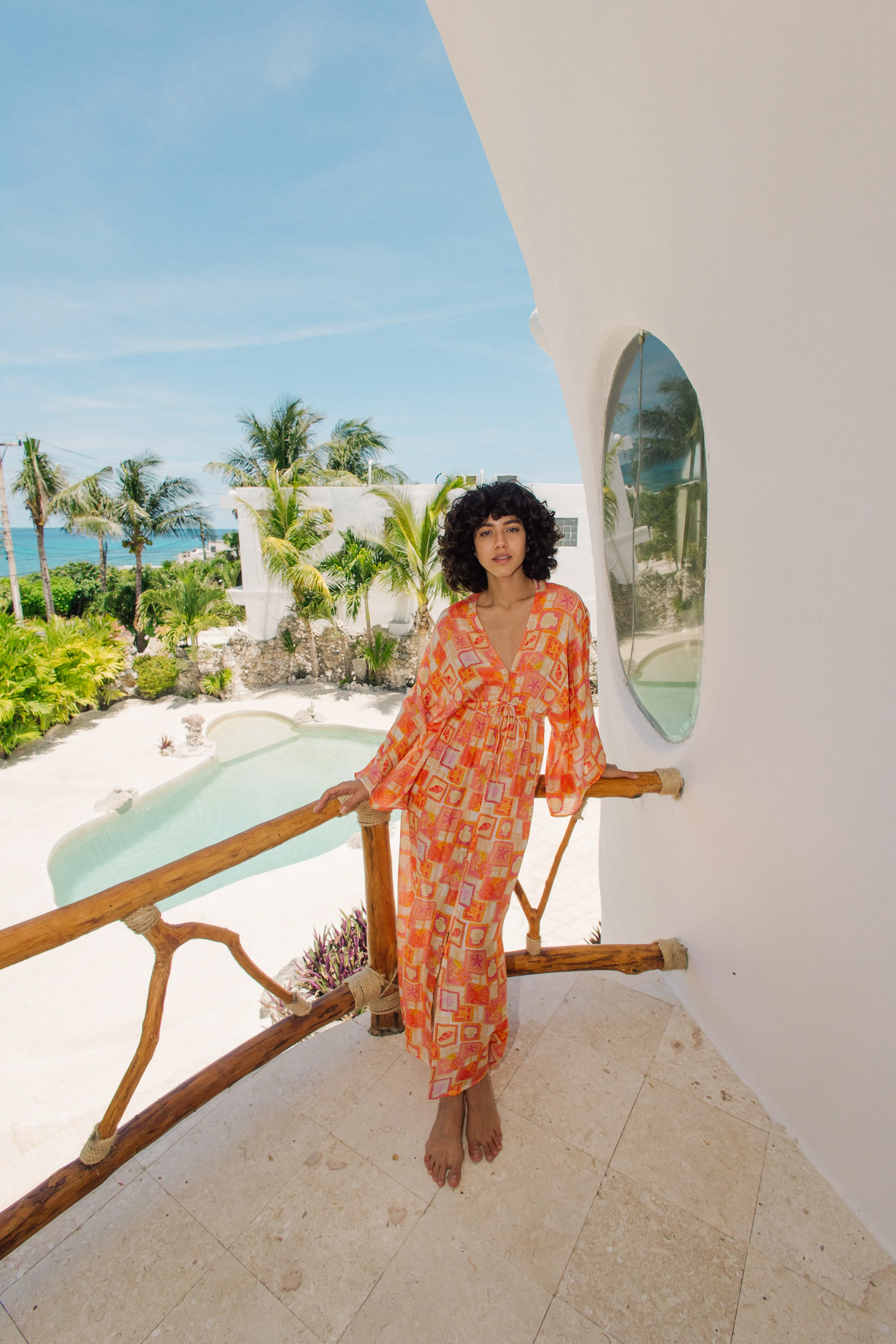 Sonia Milos Print Dress