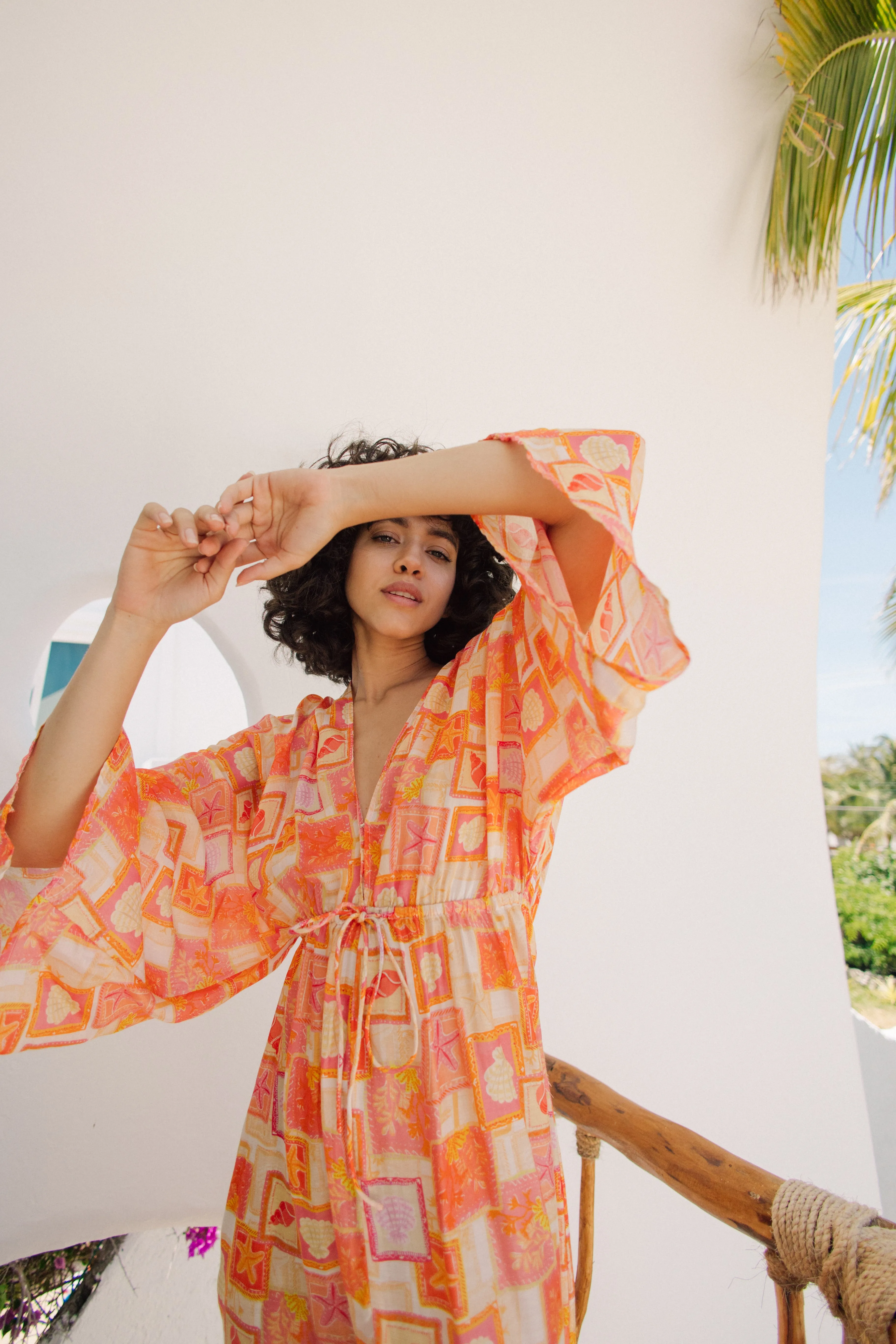 Sonia Milos Print Dress