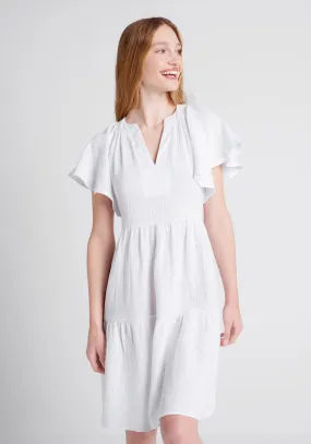 Sun-Soaked Cotton Dress