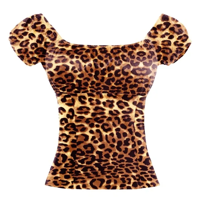Vintage style Off-shoulder Blouse