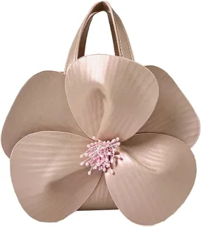 Women’s Floral Shoulder Bag Fairy Style Fashion Top Handle Bag Purse Natural Chic Hobo Handbag Cute Crossbody Bag
