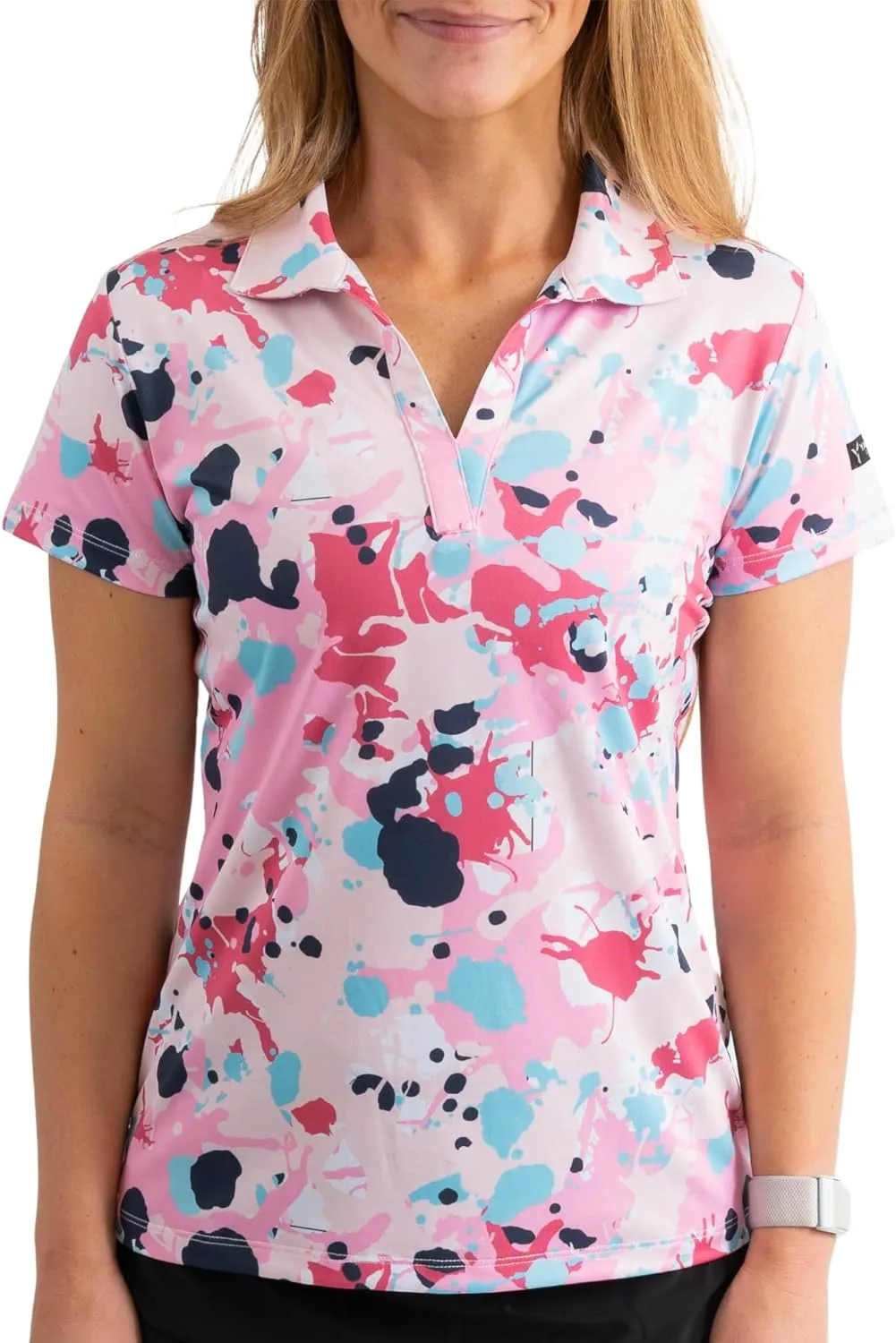 YATTA GOLF Premium Golf Polo Shirts for Women - Lightweight, Quick Dry, Wrinkle Resistant & Moisture Wicking Polo