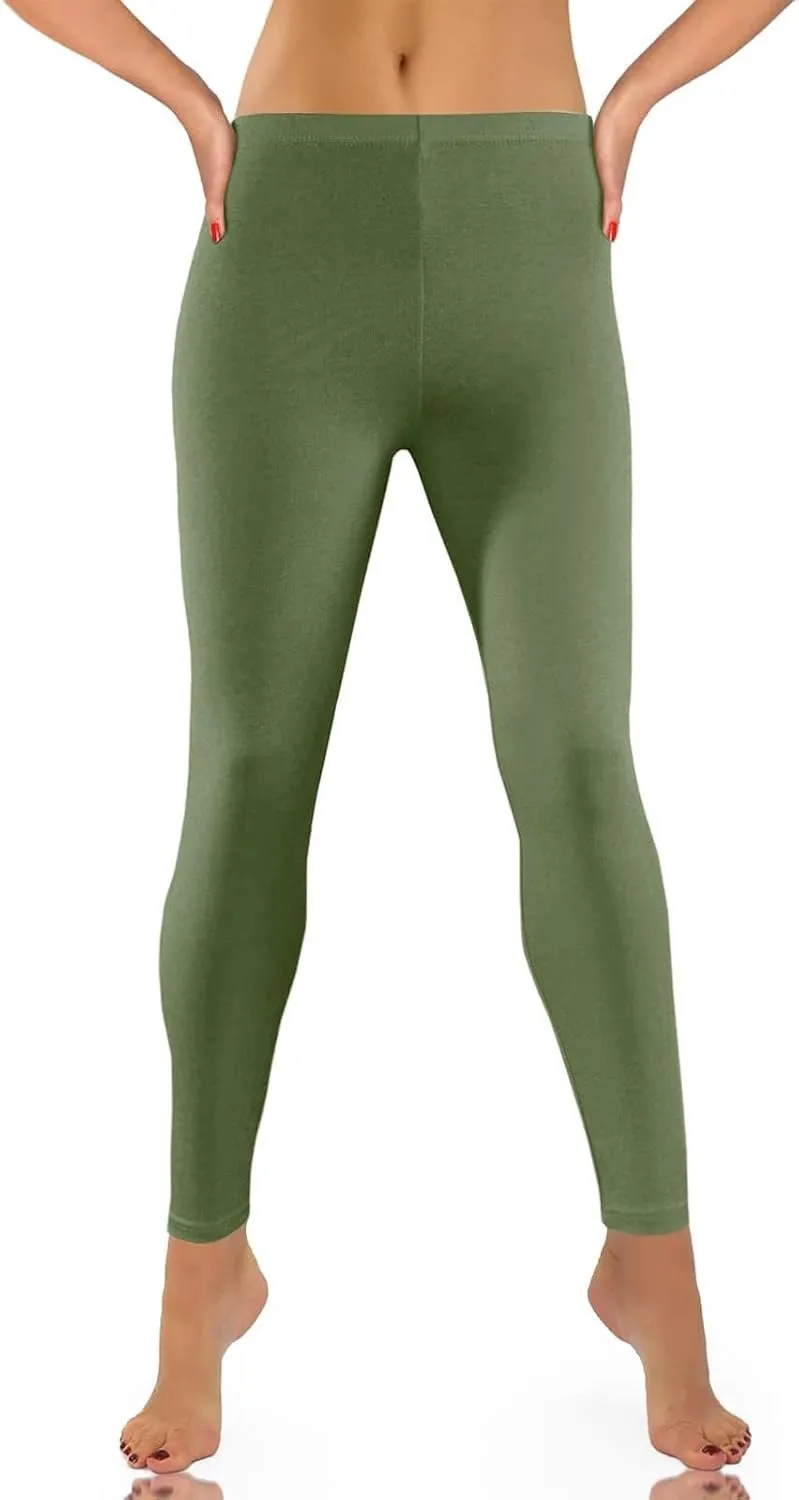 Yoga Leggings for Women High Waist Flare Pants Stretchy Soft Tummy Control Casual Bootcut Bottom Leggings